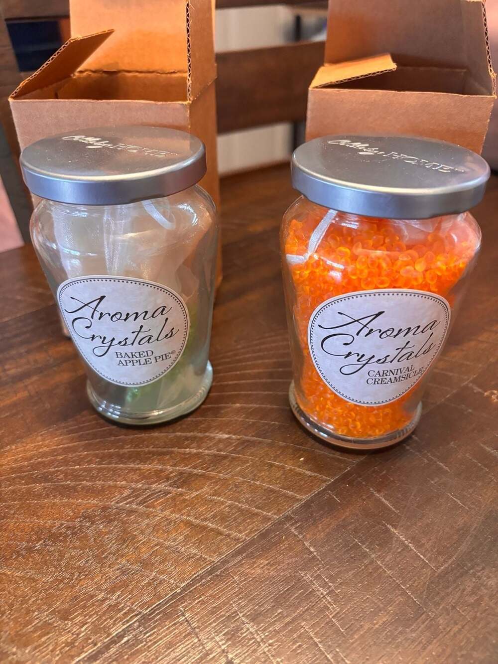 Celebrating Home Aroma Crystals Set of 2 (Baked Apple Pie and Carnival Creamsicl
